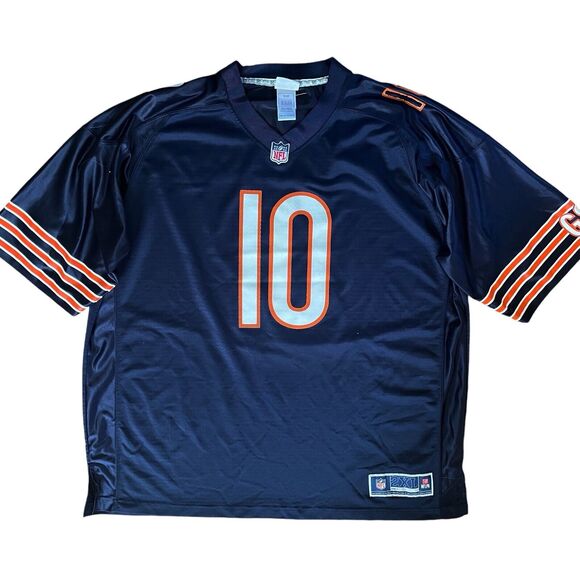 Mitch Trubisky Chicago Bears NFL Pro Line NFLPA Navy Jersey Men’s 2XL - Picture 2 of 8